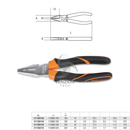 Pinza universale grande - pinza,
