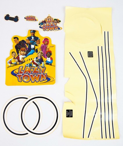 Lazy town set decalcomanie - lazy,