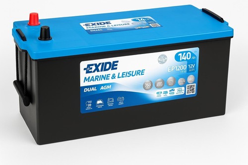 Batteria exide ep1200 dual - ep1200,