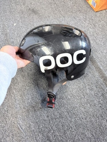 Poc black snow helmet - helmet,