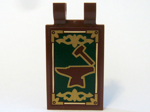 Lego piastrella martello - martello, e