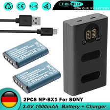 2x NP-BX1 batteria per Sony