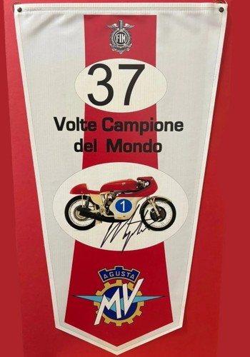 Giacomo agostini signed - signed, mv
