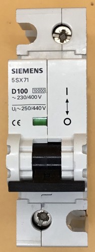 Siemens 5sx7 d100 230 400v - siemens,