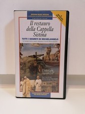 IL RESTAURO DELLA CAPPELLA SISTINA VHS TUTTI I SEGRETI DI MICHELANGELO
