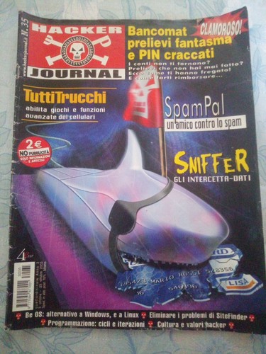 Rivista hacker journal 35 - hacker,
