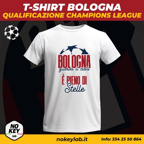 Bologna shirt champions - bologna, t-shirt