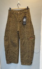 Jeans leopardati stampa