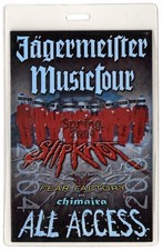 Tour concerto Slipknot 2004