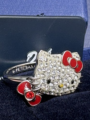Anello swarovski hello kitty - swarovski,