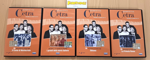 Quartetto cetra dvd fabbri - dvd,