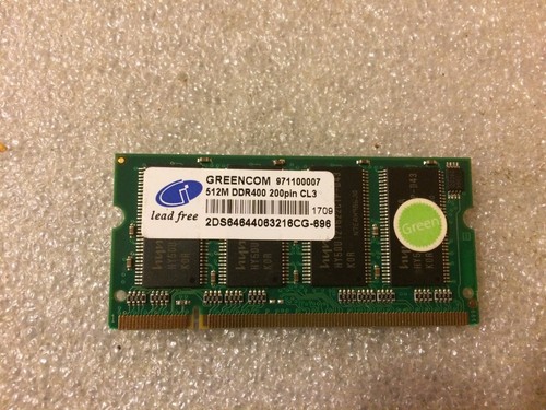 Memoria sodimm ddr greencom - memoria,