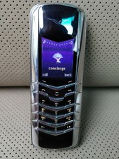 Cellulare Vertu Signature M acciaio inox ceramica nera originale NPM-7 2003 