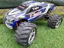 TRAXXAS E-MAXX RC VINTAGE Monster Truck USATO NON TESTATO