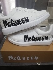 ALEXANDER McQUEEN GRAFFITI OVERSIZE SCARPE 