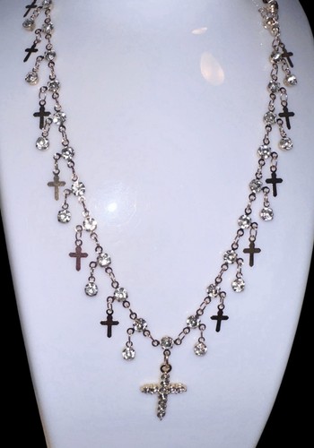 Collana crocifisso tono - collana,