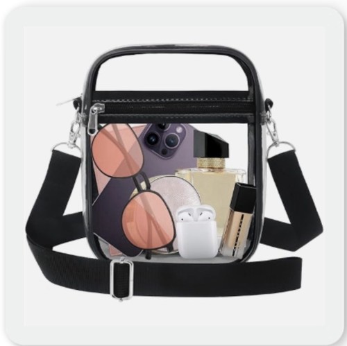 Borsa tracolla trasparente - borsa, a