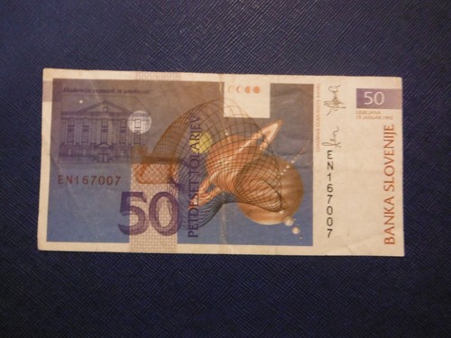 Banconota slovenia tolar - banconota,