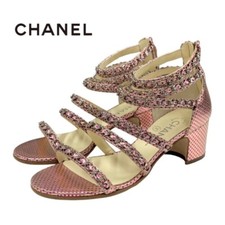 CHANEL Sandali Scarpe Pelle