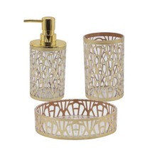 Accessori Bagno oro stile