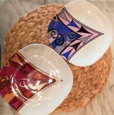 piatto emilio pucci anni  60 per richard ginori