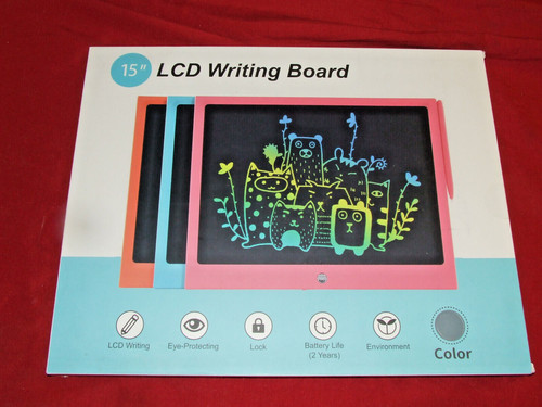 Tavoletta scrittura lcd - scrittura, 15"
