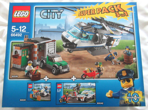 Lego city 66492 polizia - city,