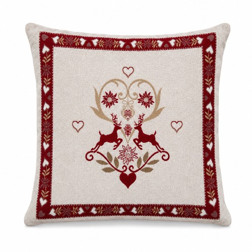 Federa cuscino arredo tirolese - federa,