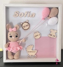 Cornice 3D uncinetto, regalo