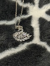 Collana cigno cristallo - cigno,