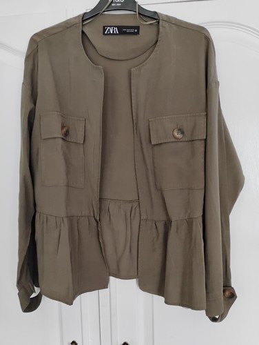 Zara giacca utility verde - 💚,