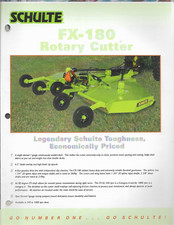 SCHULTE FX-180 ROTARY CUTTER 7