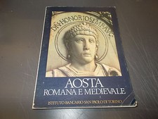 AOSTA ROMANA E MEDIEVALE.VIALE/FERRERO.ISTITUTO  BANCARIO SAN PAOLO 1967  ARTE &