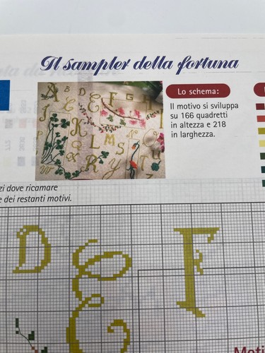 Schema punto croce - , sampler