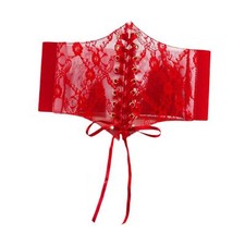 Corsetto sottoseno con cintura in pizzo per camicia Anniversari Costume di