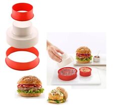 Lekuè : My Burger :  stampo in silicone per 2 hamburger