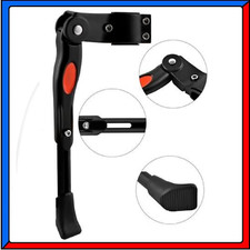 Cavalletto Supporto per Bici Bicicletta Laterale Metallo Regolabile Universale