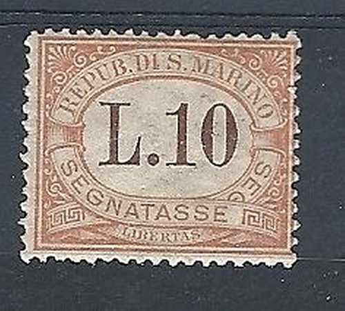 1925 san marino - san, segnatasse