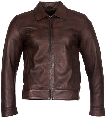 Giacca biker pelle - pelle, nappa