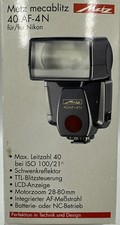 NIKON DEDICATA METZ 40AF-4N