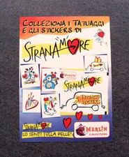 I495-Advertising Pubblicità- 1996 - TATUAGGI E STICKERS , MERLIN