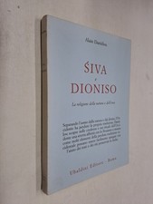 SIVA E DIONISO - ALAIN DANIELOU - UBALDINI - 1980