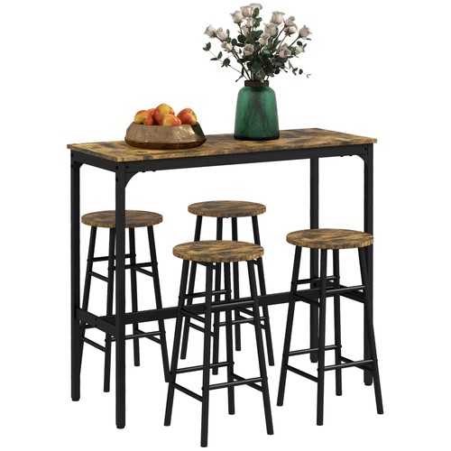 Set tavolo sedie pezzi con - tavolo, 5