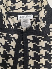 Poncho Pendelton pied de poule