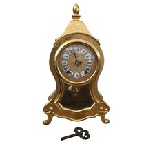 Antico orologio svizzero Zenith Le Locle stile francese Boulle mantello oro ricambi/riparazione