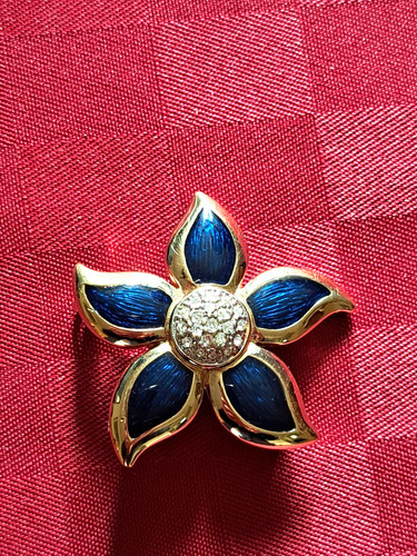 Spilla bigiotteria vintage - ,