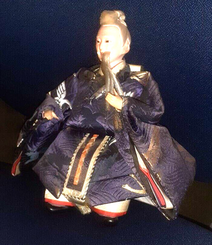 Bambola samurai giapponese - bambola,