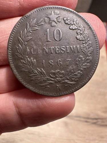 Centesimi 1867 napoli - 10,