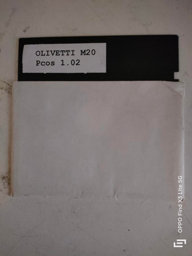 Olivetti m20 floppy disk pcos - olivetti,