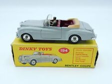 Dinky Bentley S2 Coupé 194 diecast 1:43 Toys England Meccano con scatola